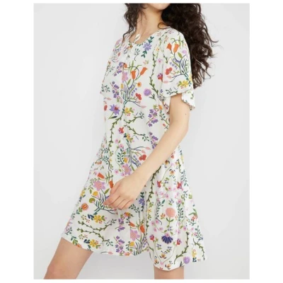 Blutsgeschwister Kleid Kaftan Wings - Flower Sun And Moon
