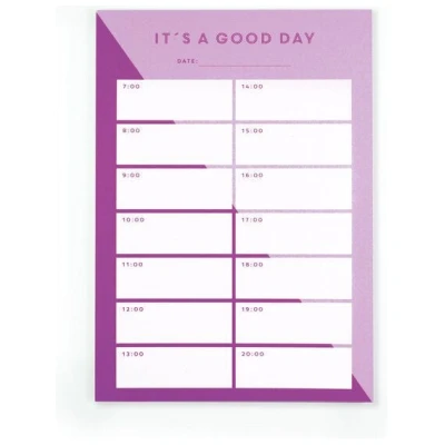 Bow & Hummingbird Notizblock "It's a good day" aus Recyclingpapier