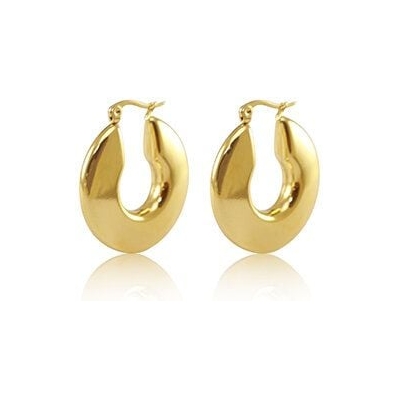 Breite symmetrische Creolen in 30mm von Elektropulli