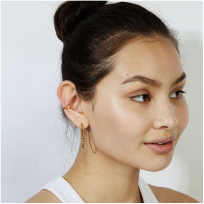 Coole Creolen in 30mm x 20mm von Elektropulli