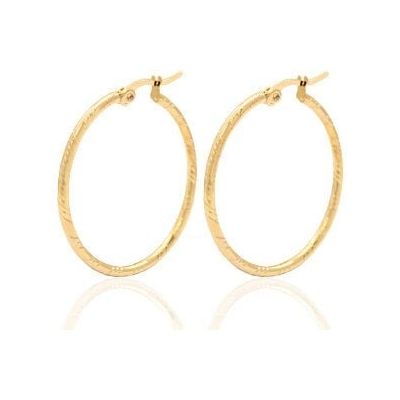 Coole Creolen in 33mm von Elektropulli