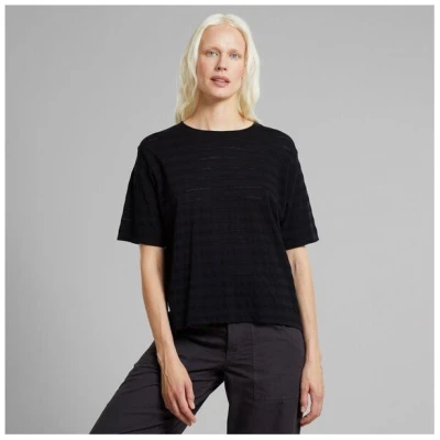DEDICATED T-Shirt Vadstena Lace - Black