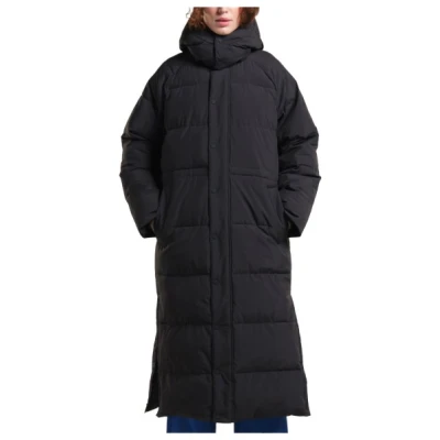 DEDICATED - Women's Long Puffer Jacket Karmas - Mantel Gr S schwarz