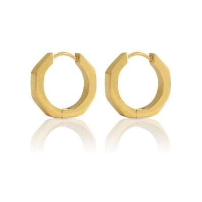 Eckige Creolen 16mm von Elektropulli