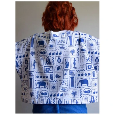 Ecostories Damen T-Shirt Postkarte