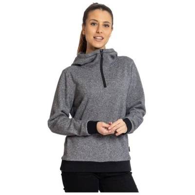 Elkline Damen Fleecepullover Smile Kapuzenpullover