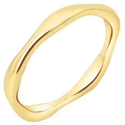Eppi Silberner gewellter Ring Jax