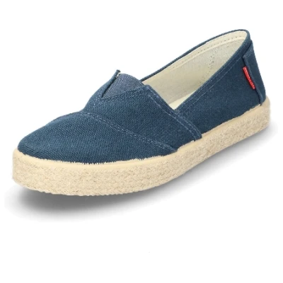 Espadrilles, taubenblau 41