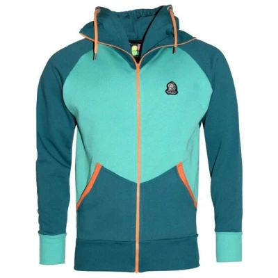 FÄDD Herren Sweatjacke aus Bio-Baumwolle "Troijer Z Heimat" Navy Grün