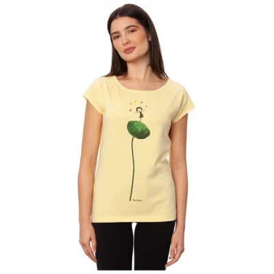 FellHerz Damen T-Shirt Rainbow Jongleuse vanilla Bio & Fair & Vegan