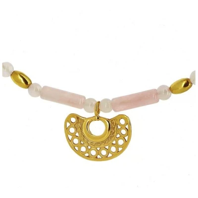 GLOBO Fair Trade Collier KIMAMA, 925er Silber, vergoldet