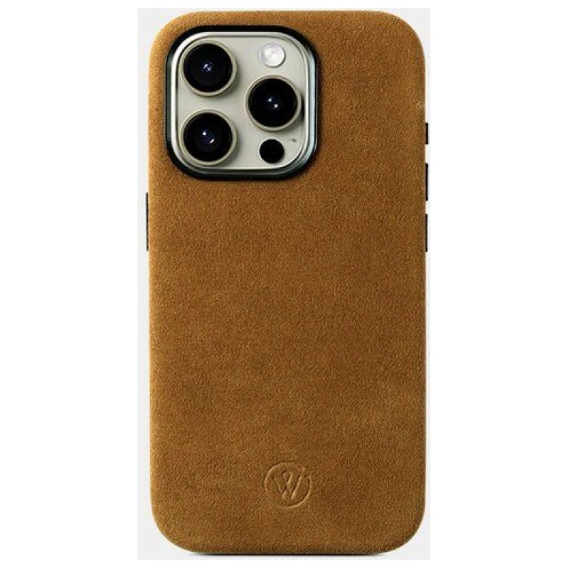 GOOD WILHELM iPhone Pro Hülle JOSEPH aus italienischem Alcantara (vegan)
