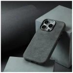 GOOD WILHELM iPhone Pro Hülle JOSEPH aus italienischem Alcantara (vegan)