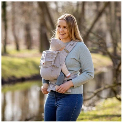 Girasol GbR MySol Babytrage Plant Dyed mit Bindehüftgurt (Mei Tai) Babycarrier