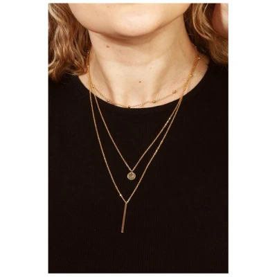 Grafische Layering Kette von Elektropulli