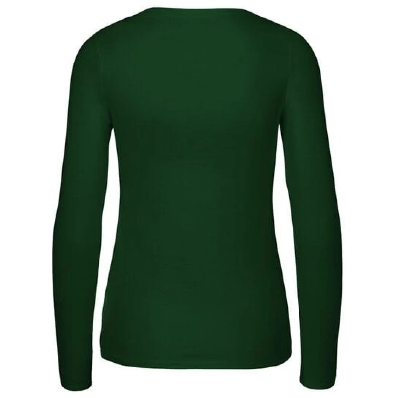 HANDGEDRUCKT "Lange Reise" Frauen Longsleeve aus reiner Biobaumwolle (kbA)