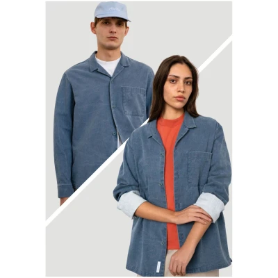 Hemd Leisure Washed Denim