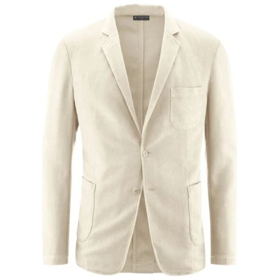 Hempage Herren Blazer Jacke Hanf Bio Baumwolle