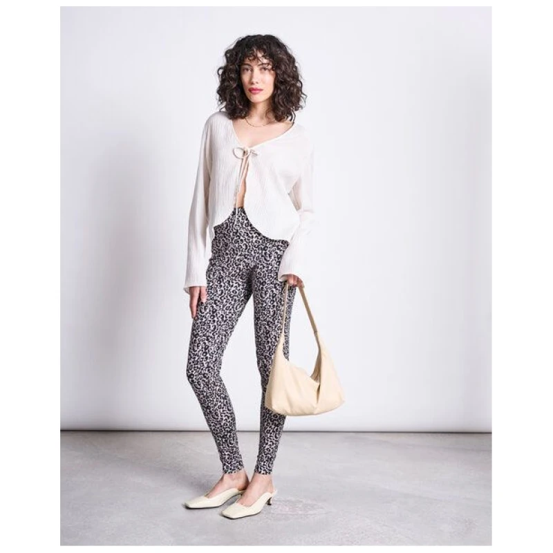 JAN N JUNE LEGGINGS LEO PRINT GOTS