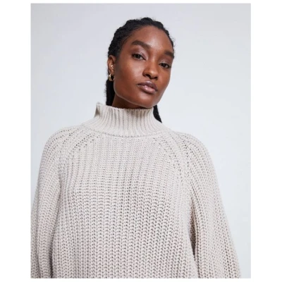 JAN N JUNE Rollkragenpullover OLA aus Bio-Baumwolle