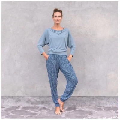 Jaya LONGSLEEVE ANGEL - Damen - Sweater für Yoga und Freizeit aus Viscose-Biobaumwoll-Mix