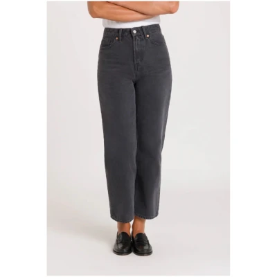 Jeans Liora Cropped Clean Recycled Worn Black