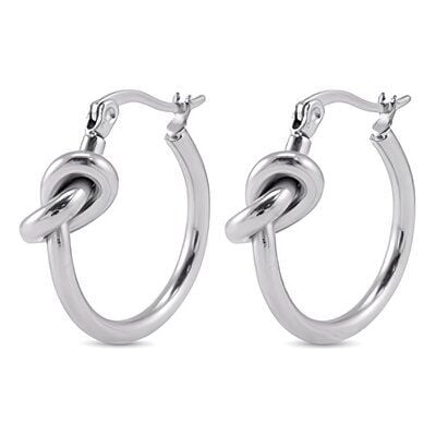 KNOTEN Creolen in 25mm von Elektropulli