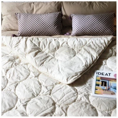 KOMA Schlafgut 200x220 cm Ganzjahres Kapok Bio Bettdecke - vegan