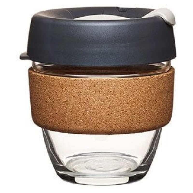 KeepCup Coffee to go Becher aus Glas mit Grifffläche aus Kork - Limited Edition - Small 227ml