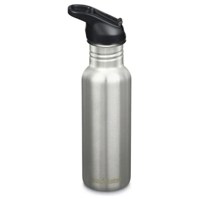 Klean Kanteen Edelstahl Trinkflasche Classic 532ml Flip Sport Cap