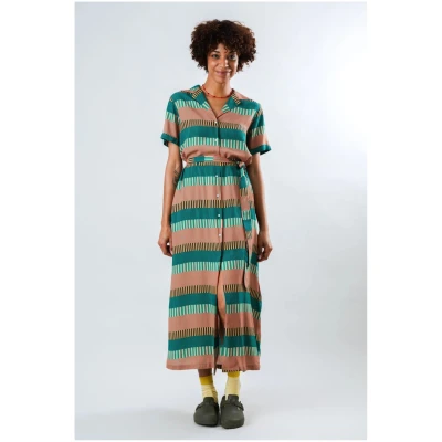 Kleid Atlantic Blau
