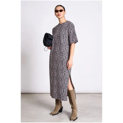 Kleid Crovie Leo Print