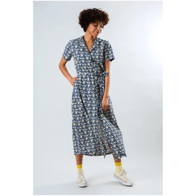Kleid Marisol Long Blau