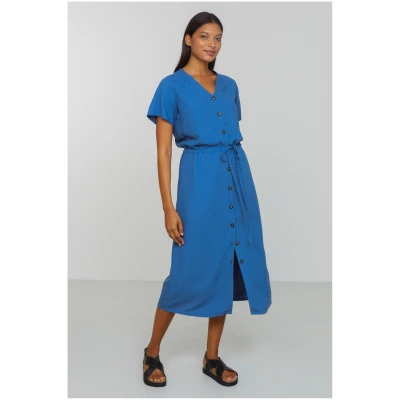 Kleid Peony Blau