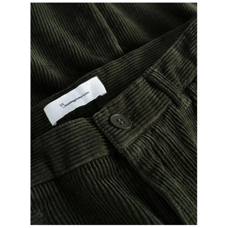 KnowledgeCotton Apparel Cord Hose - Chuck 8 Wales Corduroy Chinos - GOTS/Vegan