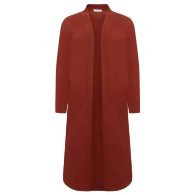 KnowledgeCotton Apparel Langer Cardigan aus Bio-Lammwolle