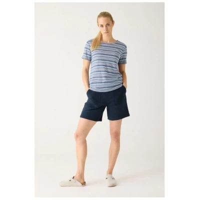 KnowledgeCotton Apparel POSEY weite Passform mittelhohe Sweatshorts - GOTS/Vegan