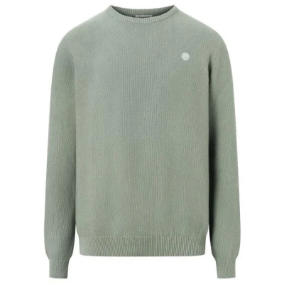 KnowledgeCotton Apparel Strickpullover - FIELD pique badge - aus Bio-Baumwolle
