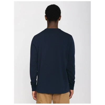 KnowledgeCotton Apparel Sweatshirt - BO long sleeve henley - aus Bio-Baumwolle