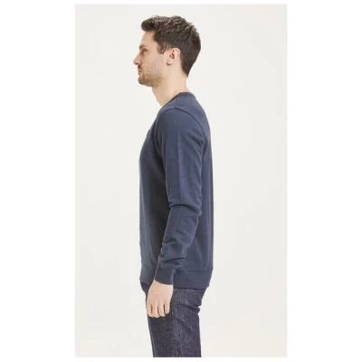 KnowledgeCotton Apparel Sweatshirt - ELM basic badge sweat - aus Bio-Baumwolle