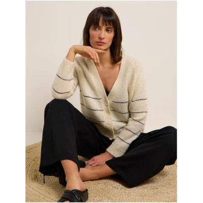 Kurze Strickjacke
