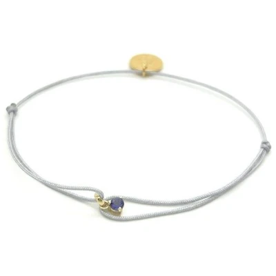 MUNICH JEWELS Armband Geburtsstein Dezember Iolith