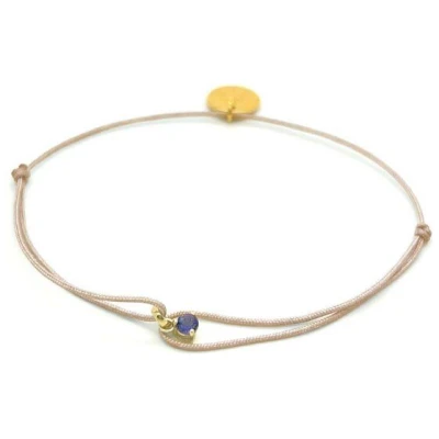 MUNICH JEWELS Armband Geburtsstein September Saphir