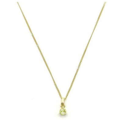 MUNICH JEWELS Kette Geburtsstein August Peridot