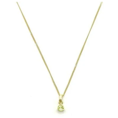 MUNICH JEWELS Kette Geburtsstein August Peridot