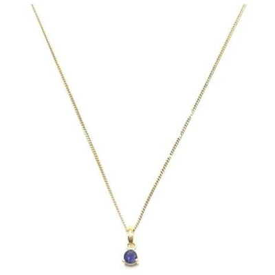 MUNICH JEWELS Kette Geburtsstein Dezember Iolith