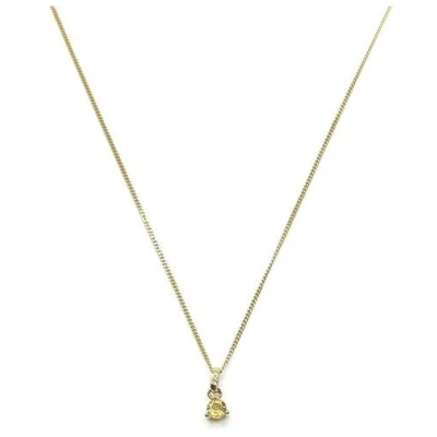 MUNICH JEWELS Kette Geburtsstein November Citrin