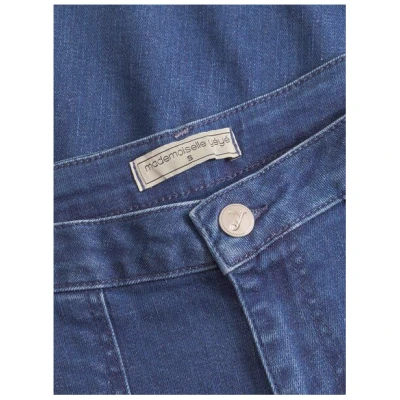Mademoiselle YéYé Jeans Hose mit weitem Bein aus Bio-Baumwolle