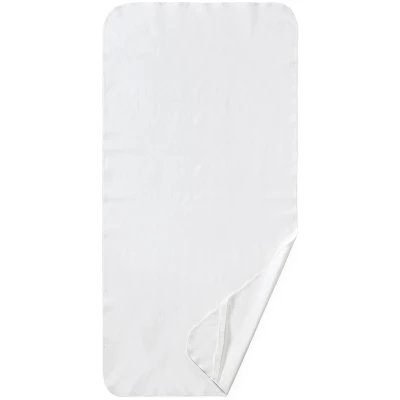 Matratzenauflage mit Bio-Molton, wasserdicht, weiß 70 x 140 cm