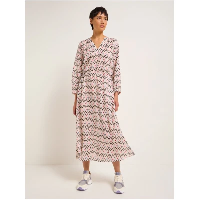 Midikleid Print Ikat